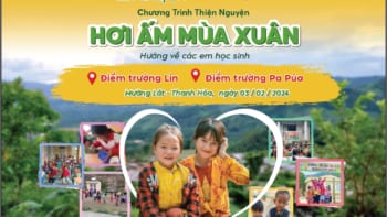 CHƯƠNG TRÌNH TỪ THIỆN ” HƠI ẤM MÙA XUÂN” TẠI ĐIỂM TRƯỜNG LÌN- MƯỜNG LÁT – THANH HÓA.