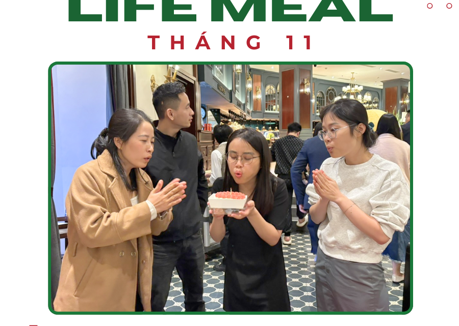 🥗 [RECAP] LIFE MEAL THÁNG 11