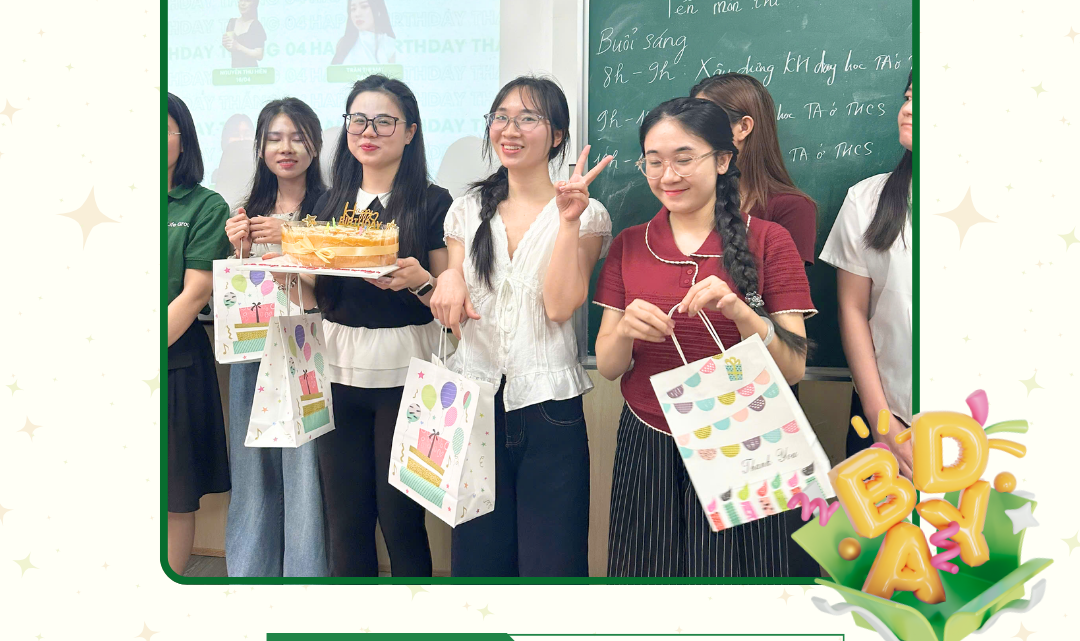 🎂 [RECAP] SINH NHẬT THÁNG 4 🎉
