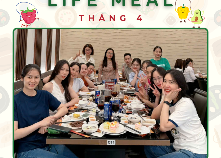 🥗 [RECAP] LIFE MEAL THÁNG 4